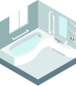 お風呂のイラスト