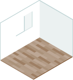 何もない部屋のイラスト